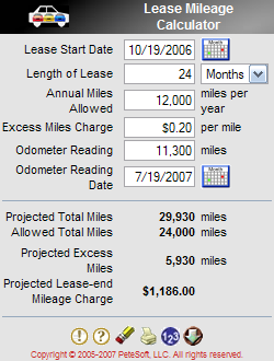 Lease Mileage